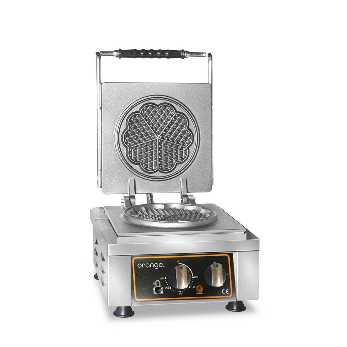 orange Waffeleisen Amore-S 1x Ø 16cm