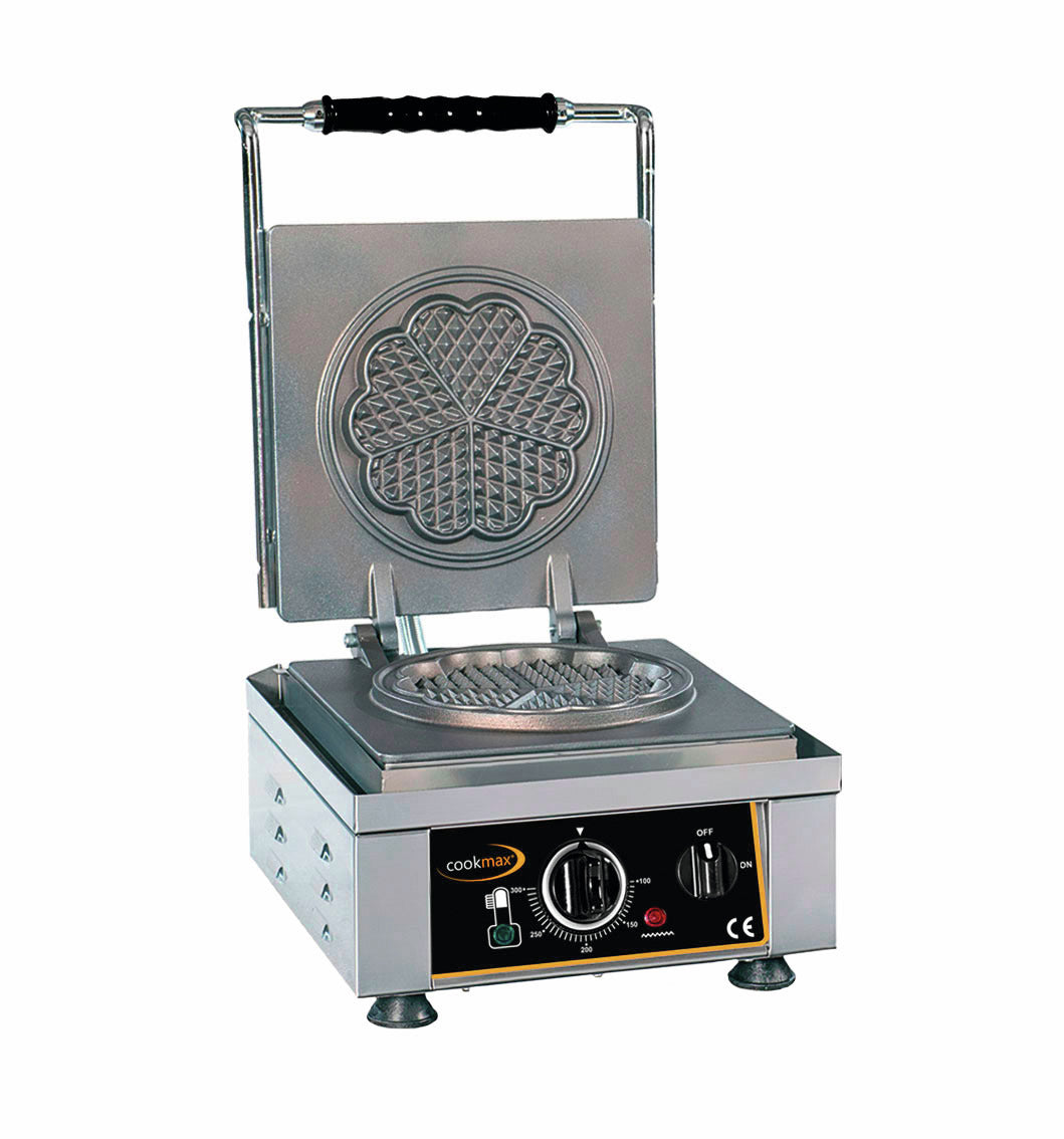 orange Waffeleisen Bruxelles, 2x (102 x 165 x 26 mm)