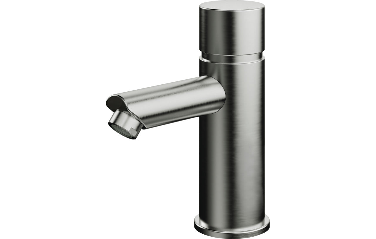 orange Selbstschlussarmatur Edelstahl, ohne Mischung