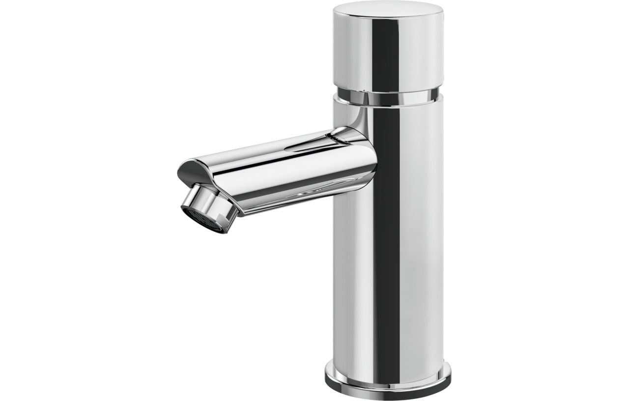 orange Selbstschlussarmatur verchromt, ohne Mischung