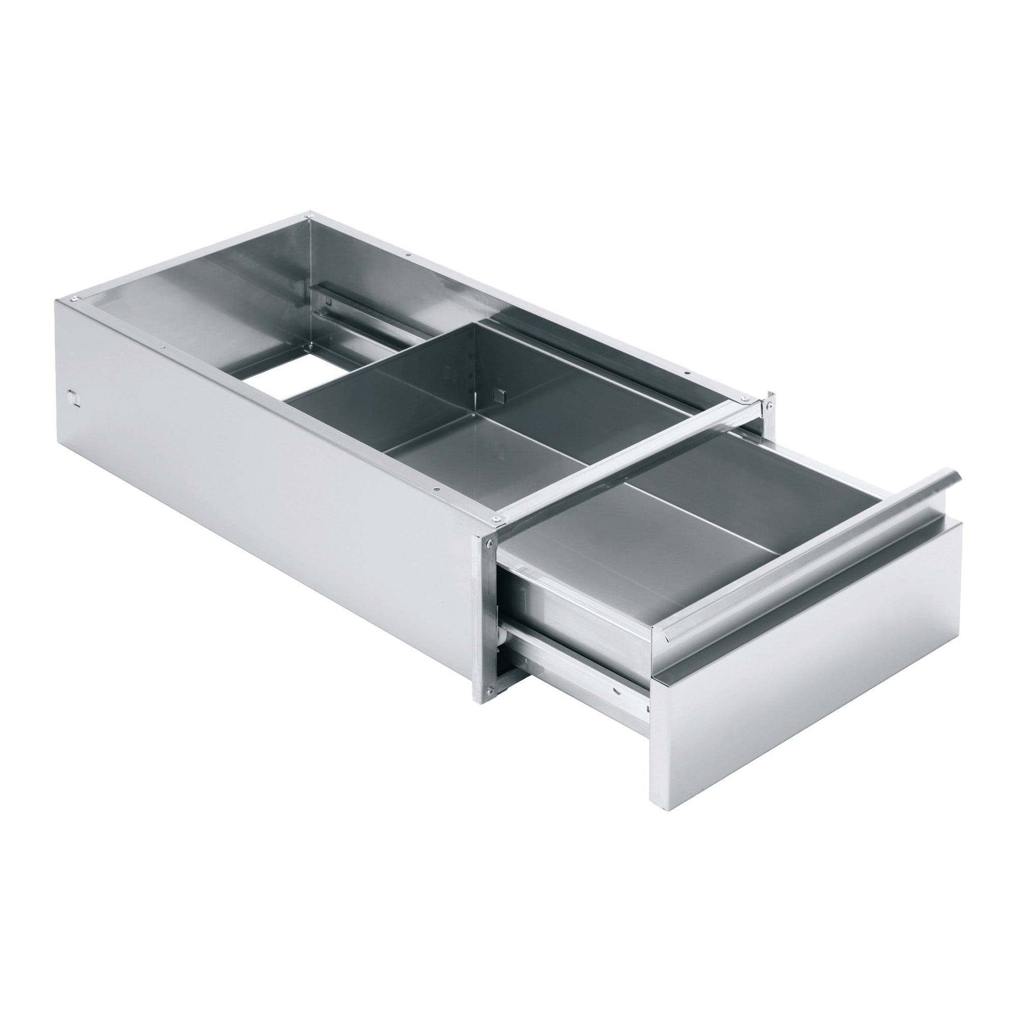 Schublade zum Unterbau für Edelstahl Arbeitstische 600 mm Tiefe