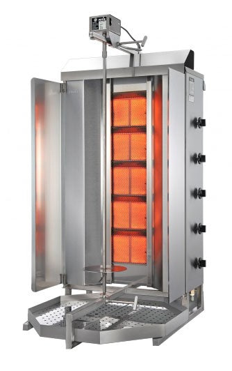 orange Gas-Gyros/Dönergrill POTIS GD5