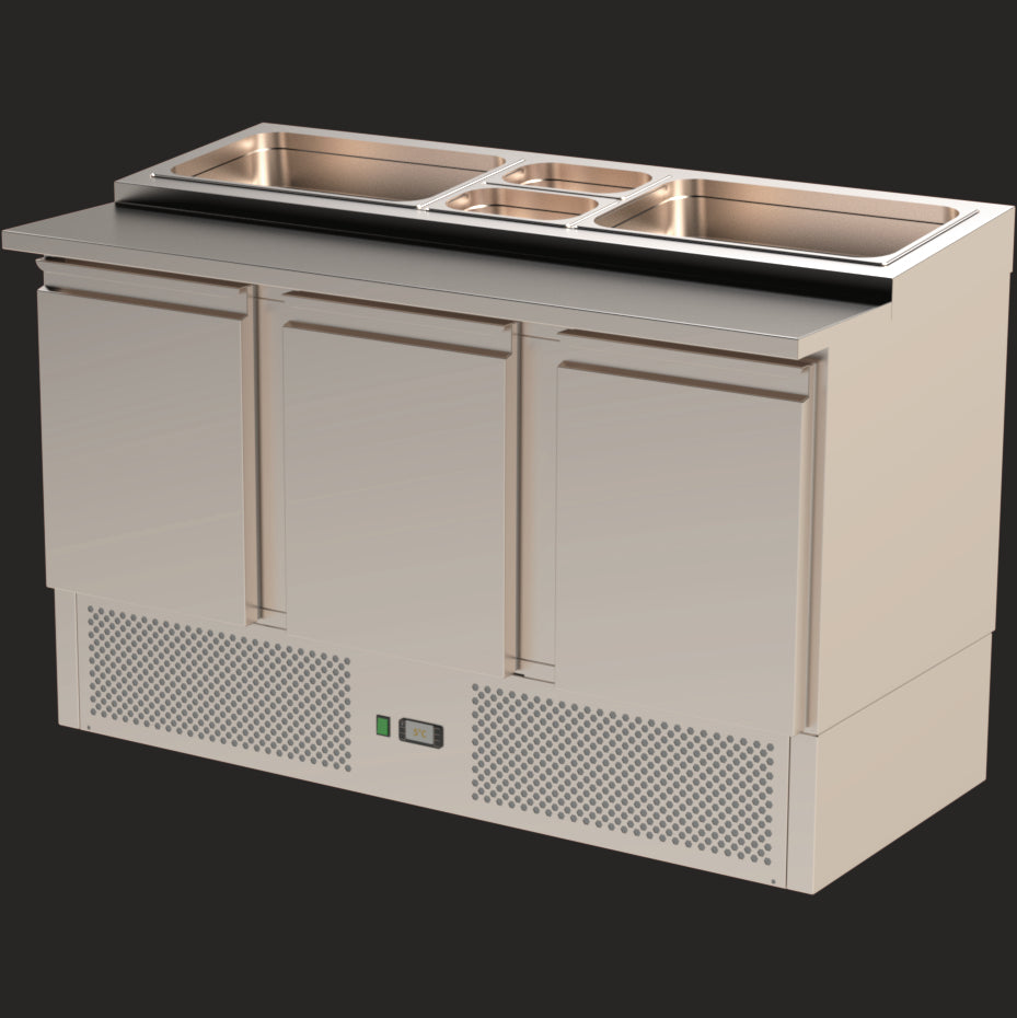 GEDE-Belegstation BS 301-6S-1/3 / LxBxH: 1400 x 700 x 850 mm