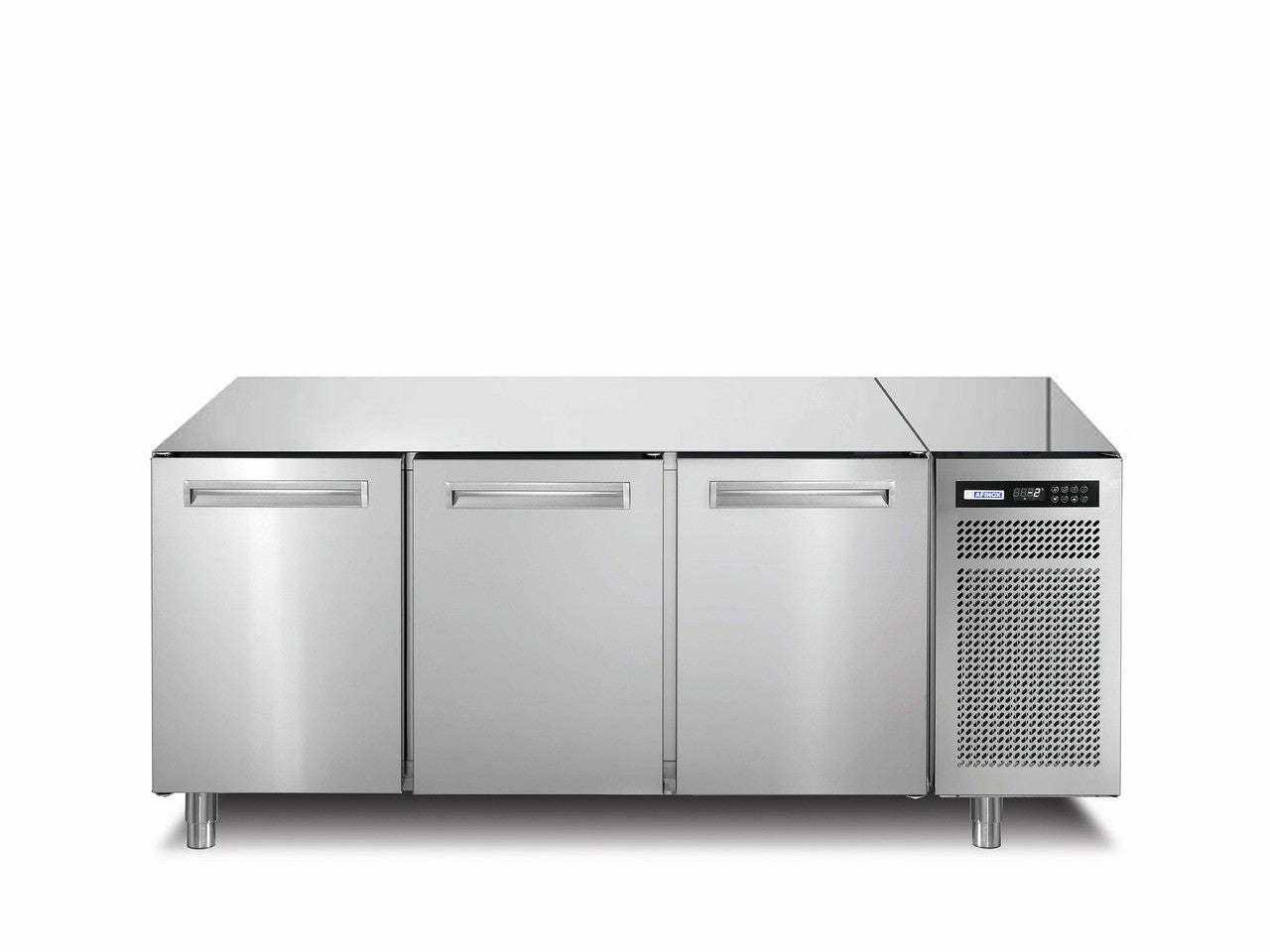 orange Tiefkühltisch 258 l GN 1/1 3 Türen 