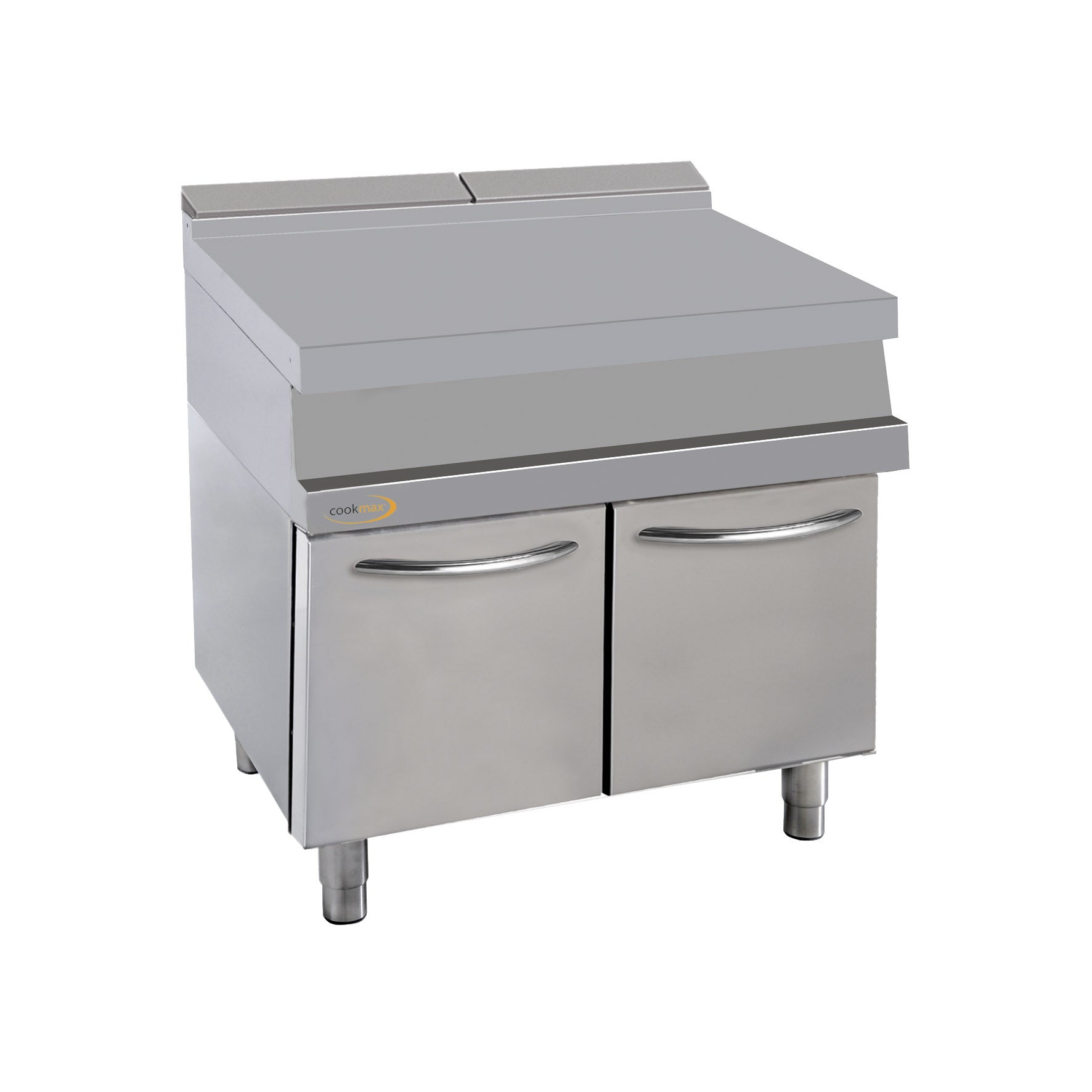 orange Neutralelement, ohne Schublade, mit Türen, 800 mm