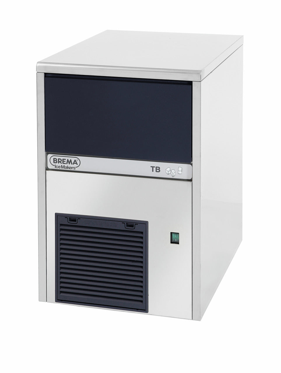 orange Nuggeteisbereiter, 55 kg/24 h, 10 kg Eisvorratsbehälter